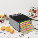 GAOMON Food Dehydrator 360 Degree Airflow Adjustable Dryer Grey
