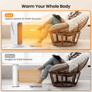 GAOMON 1500W Space Heater 16 inch WiFi Small Electric Heater