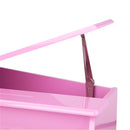 GAOMON Children 30-key Wooden Piano With Music Stand 4 feet Piano Toys Pink