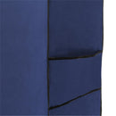 GAOMON Wardrobe 4 Layers 8 Grid 125*43.18 *180cm Navy