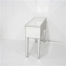 GAOMON Mirrored Desk Vanity Table With 5 Drawers For Home Bedroom Storage