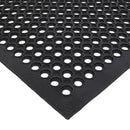GAOMON Rubber Floor Mat with Holes Non-slip Drainage Mat for Kitchen Restaurant Bar Bathroom