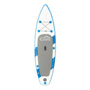 GAOMON Inflatable 11ft Paddle Board with Removable Fin Surfboard Blue