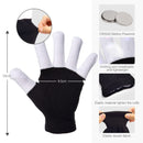GAOMON 2 Pairs of Flashing Led Gloves for Kids