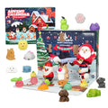 2022 Advent Calendar Christmas, 24 Pcs Mochi Squishy Toys, 24 Days Countdown Calendar with 21 Mochi Animal Squishies and 3 Big Slow-Rising Squishy Toy for Boys, Girls, Kids Christmas Party Favor