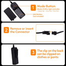 GAOMON Halloween Scary LED Mask with Light Up Gloves Kit