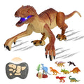 Remote Control Dinosaur Toys for Kids, Walking Robot Dinosaur Toy with Light and Sound 2.4Ghz Simulation Velociraptor, Dinosaur Toys for Boys Girls