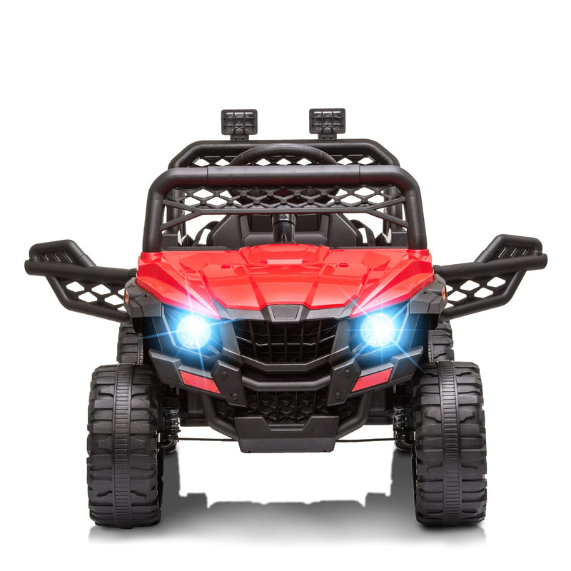 RCTOWN 12V Kids Ride On Car Truck with Parent Remote Control Red