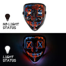 GAOMON Halloween LED Mask Skeleton Gloves Set