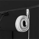 GAOMON 150*45*175 Portable Clothes Closet Wardrobe Clothes Storage Organizer Black