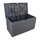 GAOMON Outdoor Garden Plastic Deck Box 120gal Storage Capacity Waterproof Lockable Container