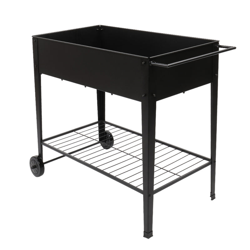 AMYOVE Lightweight Planting Box with Wheels for Yard Garden Patios