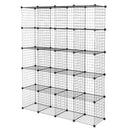 GAOMON Diy 20-cube Storage Rack Multifunctional Unit Modular Organizer