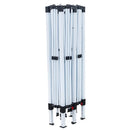 GAOMON 4 Sides Dark Coffee Color 2 Windows Right-angle Foldable Dark Brown