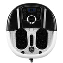 GAOMON Foot Bath with Touch Screen Digital Display Automatic Roller Black