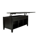 GAOMON E1 Board Lift-top Coffee Table with Hidden Storage Cabinet Black