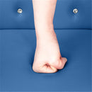 GAOMON Children Sofa 58*38*48cm Solid Wood Composite Board Rectangular Sofa Blue