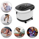 GAOMON Foot Bath with Touch Screen Digital Display Automatic Roller Black