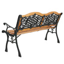 GAOMON 49 inch Garden Bench Loveseat Patio Park Chair