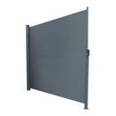 GAOMON 1.6x3m Side Pull Shed Instant Canopy Sunshade Wall Anti Peeping Dark Gray