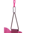 GAOMON Kids Swing Galvanized Iron Chain Swing with Buckle Outdoor Indoor Pink
