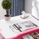 GAOMON Kids Student Desks Chairs Set Liftable Table Set Without Front Baffle Reading Stand Lamp