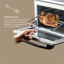 ZOKOP 21.14QT Air Fryer Oven 1700W Stainless Steel Silver