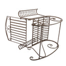 GAOMON Iron Bent Armrest Single Rocking Chair Simple Classic Lightweight Chair