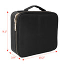 GAOMON Storage Bag Cosmetic Bag Makeup Artist Travel Storage Bag Black
