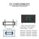 GAOMON TV Stand Full Motion Bracket 32-70 Inches Black