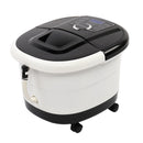 GAOMON Foot Bath with Touch Screen Digital Display Automatic Roller Black