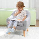 GAOMON Children Sofa with Detachable Cushion Household Living Room Grey