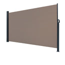 GAOMON Outdoor Side Pull Shed 300x160cm Rectangle Office Partition Coffee