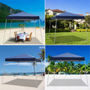 GAOMON 3x3 Meters Oxford Cloth Tent Portable Outdoor Folding Shed Blue