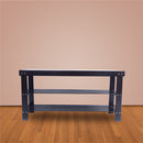 GAOMON 3 Tiers Bamboo Stool Shoe Rack Household Shoe Organizer 90cm Brown