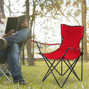 GAOMON Camping Chair Small Simple Foldable Chair 80x50x50cm Red