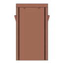 GAOMON Shoe Rack 10 Layers Widened Black Shoe Cabinet 160*30*88 Brown