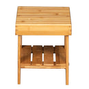 GAOMON Children Stool Step Stool for Kids Household Seat Wood Color