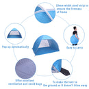 GAOMON Automatic Opening Camping Tent Beach Shelter Sunscreen Tent Blue