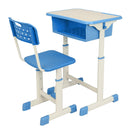 GAOMON Student Desk Chair Set Adjustable Kids Table Seats Classroom Blue