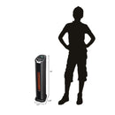 ZOKOP Digital Slim Space Heater 1500W with Two Heat Settings Black