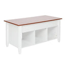 GAOMON Coffee Table Lift Top Wood Home Living Room Storage White