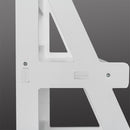 GAOMON 4-tier Plant Stands Ladder Style Waterproof Corner Plant Shelf White