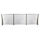 GAOMON 300x100 Household Door Window Rain Cover Eaves Canopy Mini Shelter