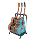 GAOMON Multiple Guitar Stand 3 Holders Circular Tube Rack for Electric Guitar Bass Acoustic Guitars