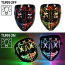 GAOMON Halloween 2 Pack Led Masks Scary Mask