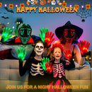 GAOMON Halloween Scary LED Mask with Light Up Gloves Kit