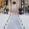 30.75ft 24 Christmas Multicolored Pathway Marker