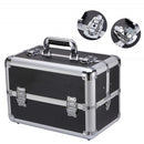 GAOMON Double-open Cosmetic Storage Box Travel Beauty Cosmetic Case Black