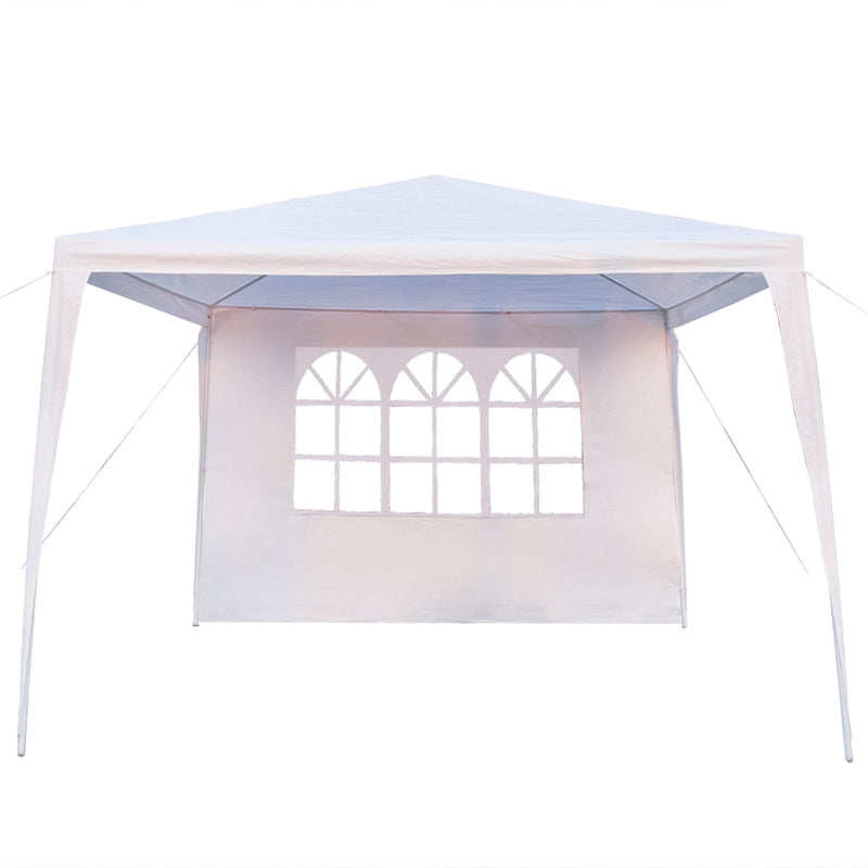 THBOXES 3-Sided Waterproof Assembled Tent Large Space with Spiral Tubes for Wedding Camping Parking
